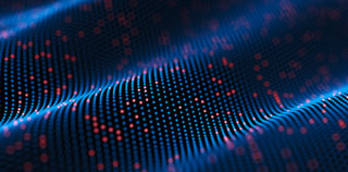 Futuristic digital blockchain background. Abstract connections technology and digital network. 3d illustration of the Big data and communications technology. L’aménagement du régime du carry-back : un retour vers le futur ?
