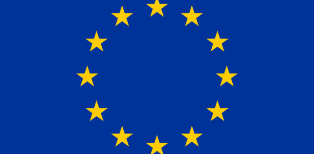 Vector flag of the European Union. Proportion 2:3. Flag of Europe. The European Flag. Twelve Golden Stars. Unity of Europe. EU Flag. Vector EPS 10 La directive révisant les comités d’entreprise européens est adoptée